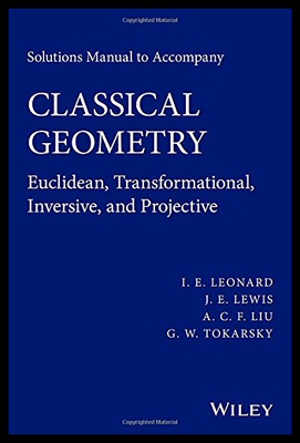 【预售】Solutions Manual to Accompany Classical Geometry: