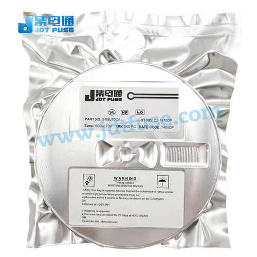 SMBJ70CA TVS瞬态抑制二极管贴片双向600W70V集电通JDT二极管