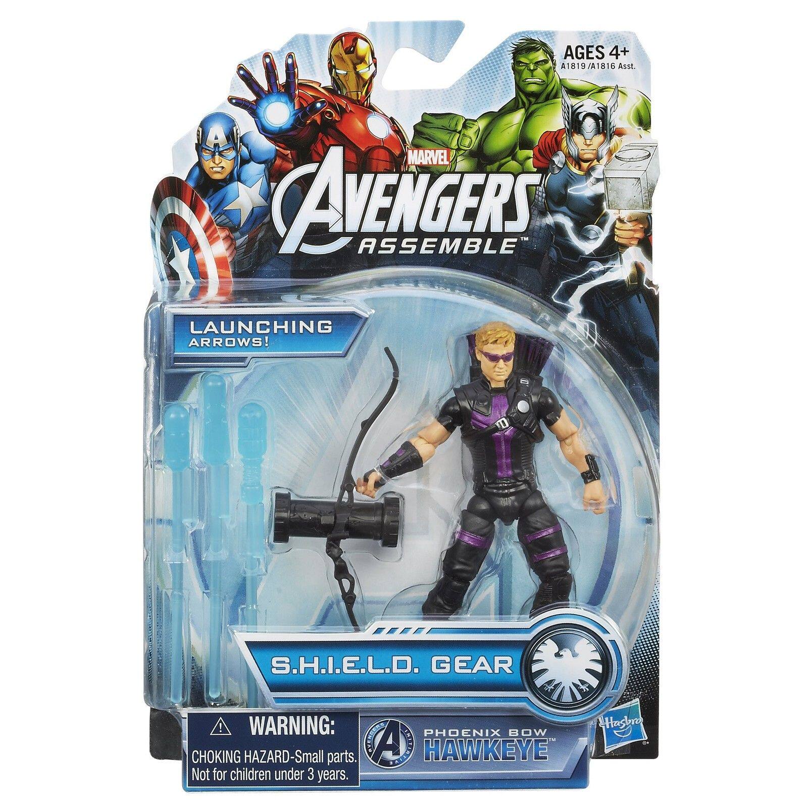 【孩仕宝】玩具模型 漫威 复仇者联盟漫画版 鹰眼 3.75寸可动人偶