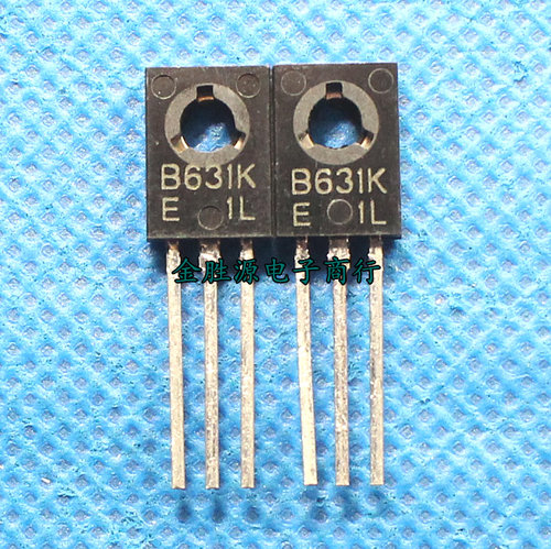 原装 NPN三极管 B631K 2SB631K TO126 2SB631音频功放功率管 直插
