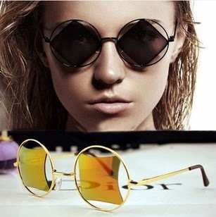 成人外出墨镜 外景拍摄个性眼镜 影楼拍摄成人眼镜框 创意墨镜