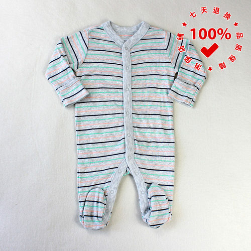 美国婴儿连体衣OLDNAVY爬服纯棉