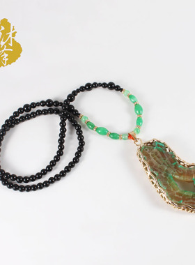 原创天然玛瑙镂空夸张毛衣链包邮