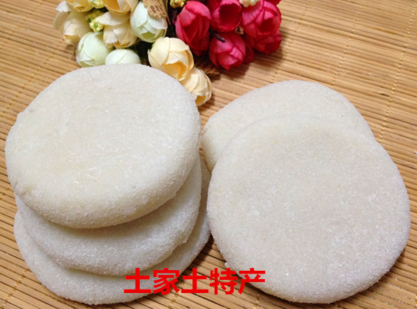 湖北恩施利川土特产农家手工糯米糍粑  年糕 富硒糯米500g
