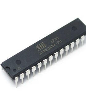 ATMEGA8A-PU DIP-28 ATMEL原装进口 AVR汽车单片机/8位微控制器