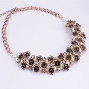 Mail compose good Korean version of the original European jewelry Korea literally shine clavicle short necklace accessory