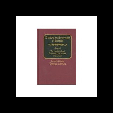 【预售】Everyone and Everything in Trollope: Volume I: Th