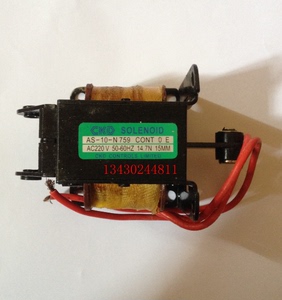 。CKD交流推拉式牵引电磁铁AS-10-N759吸力1.5KG/14.7N行程15MM22