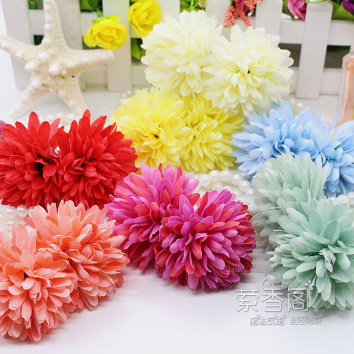 波西米亚海边度假风仿真花小花球 花朵珍珠手链女 沙滩长裙配饰品