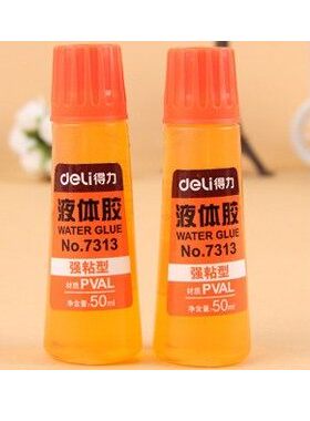 得力强粘型文具液体胶水