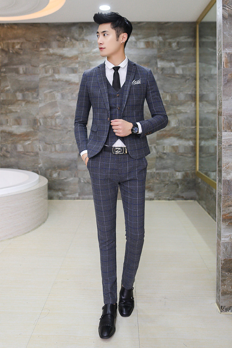 Costume homme en coton pour automne - Ref 1578578 Image 6