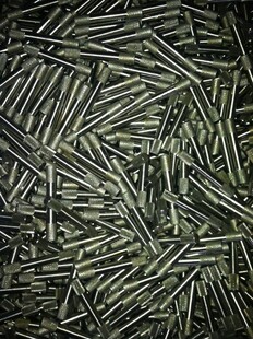 【专业定做】直径6mm不锈钢滚花轴 手拧轴销定做 嵌入钢轴件定做