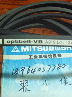 德国欧皮特Optibelt传动带输送带进口三角带A35 A919Ld/13x889Li