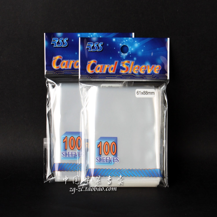 台湾rs透明卡套游戏王wccf霸三