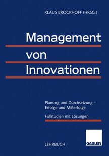 【预售】Management Von Innovationen: Planung Und Durch...