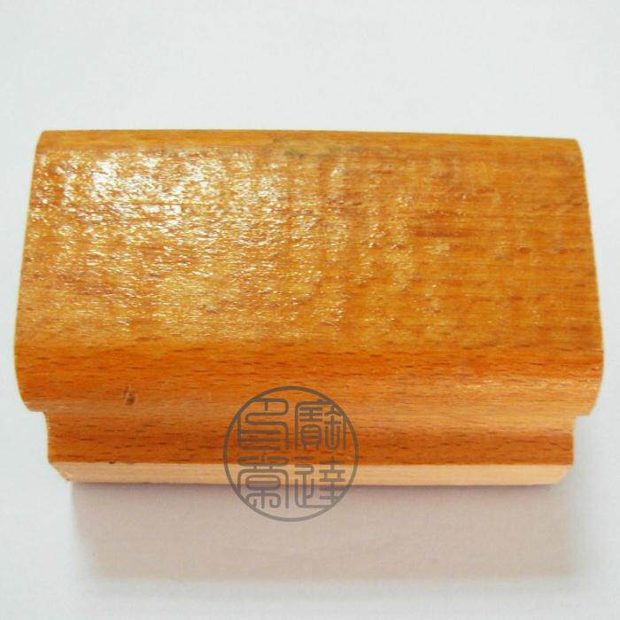 定制木柄机压胶印章胶皮章橡皮木头印章机压胶印图案印章大印章