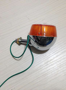 古董车型摩托车转向灯金城70cj70a查理小天使可用塑料转向灯拐弯