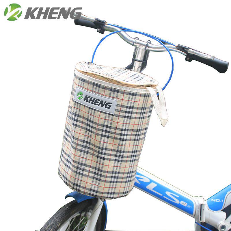 Panier pour vélo KHENG en toile - Ref 2260925 Image 1