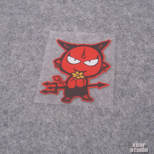 日式漂移改装贴纸 地狱小恶魔反光贴花 DRIFTA102