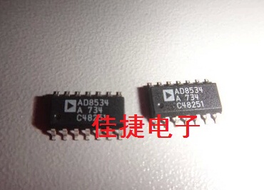 原装拆机贴片放大器宽脚 AD8534AR可直拍 SOP-14封装 AD8534A