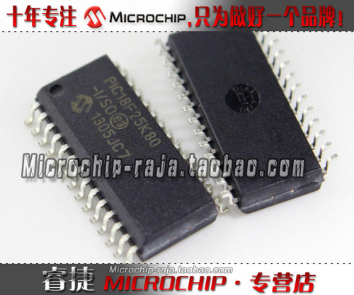PIC18F25K80-I/SO SOP28 原装正品 Microchip微芯专营店 现货