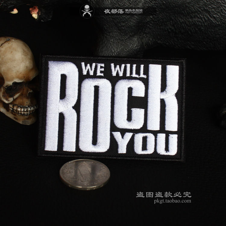 willrock飞行英伦风经典布贴