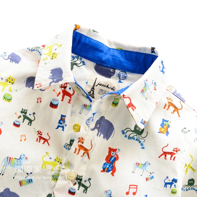 Chemise garcon à manche longue - Ref 2082012 Image 3