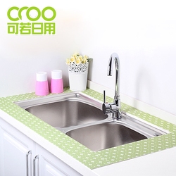 厨房自粘水槽洗菜防水贴 卫生间马桶防水滴落 浴室洗簌台吸湿贴