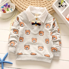 Chemise garcon à manche longue - Ref 2077780 Image 7