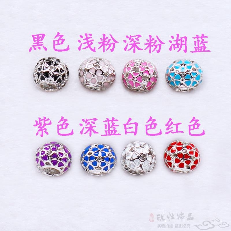 diy合金手链欧美滴油大孔珠