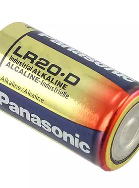 Panasonic LR20.D XWA/BB 1号碱性电池 1.5V 大号 LR20D 干电池