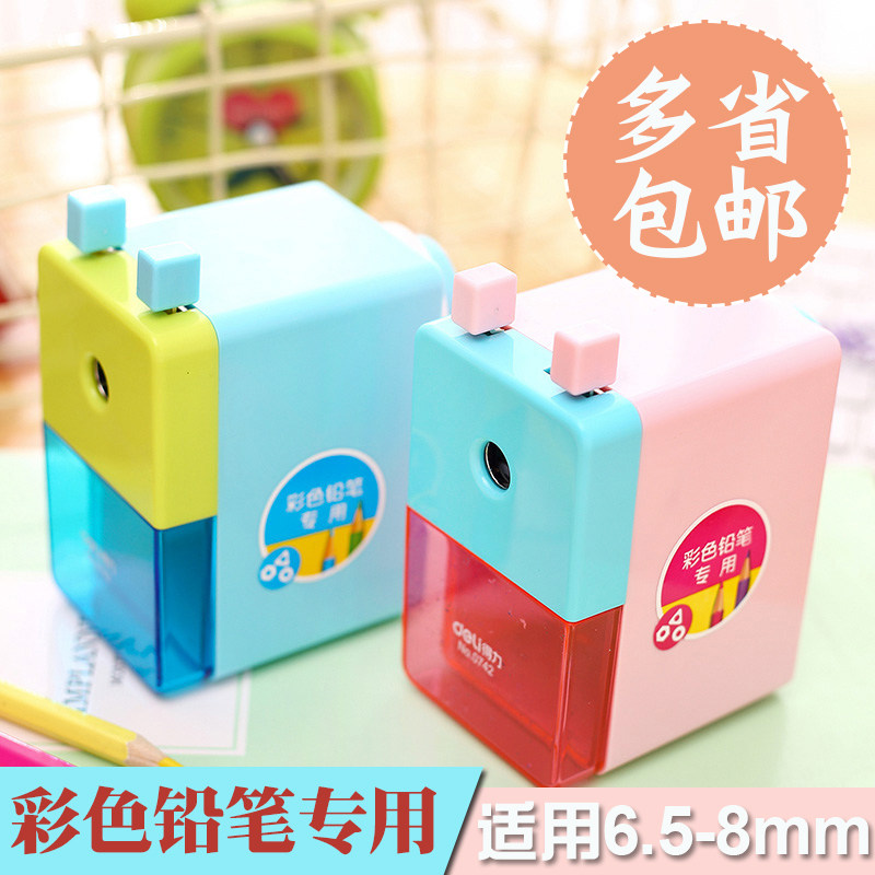델리 연필깎이 어린이 손으로 만든 연필깎이 로봇 연필깎이 수동 소년 연필깎이