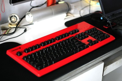 樱桃G80-3000/3494红轴键盘