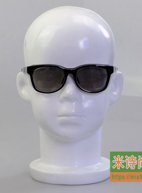 小孩儿童头模玻璃钢石膏像 眼镜架模特头 帽子口罩头戴式耳机展示