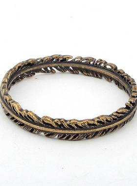 品牌饰品欧美品牌 LK 精美刻花手镯 女特价