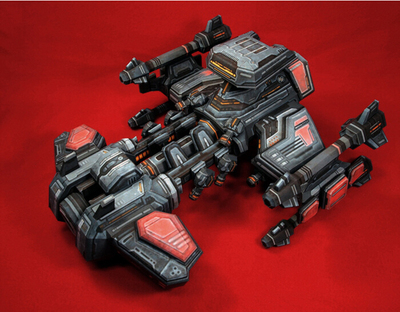 StarCraft星际争霸2纸模型