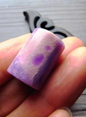 【寂寞五岁】粉紫色系 舒俱徕(苏纪石)路路通挂件