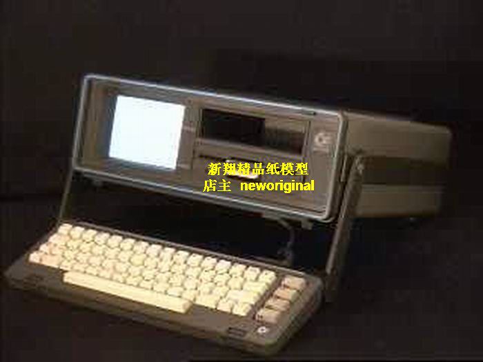 m【新翔模型】老式电子计算机台式机电脑交换机IBM电子模型