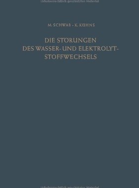 【预订】Die Storungen Des Wasser- Und Elektr...