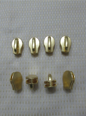 日本原装进口YKK Excella 金属拉链头 8号拉头 圆头 金色 皮具用