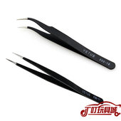 自制田宫四驱车配件工具45度弯头镊子尖头镊子 防静电精密镊子