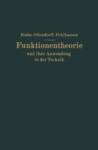 【预订】Funktionentheorie Und Ihre Anwendung...