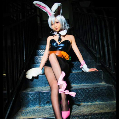 LOL英雄放逐之刃锐雯兔女郎皮肤 Cosplay万圣节动漫服装现货