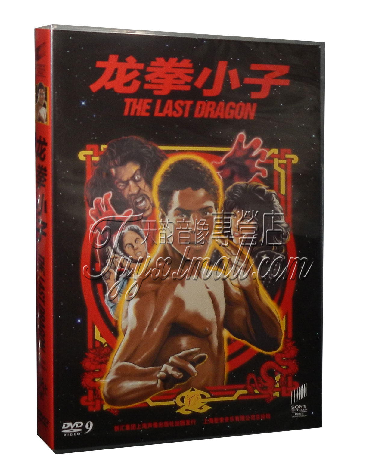 正版现货 龙拳小子 盒装dvd9  泰马克 瓦妮缇