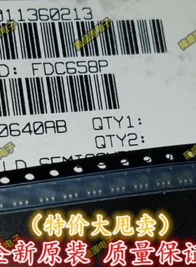 FDC658AP SOT-23-6 单p沟道逻辑电平 贴片场效应 MOS管 可直拍