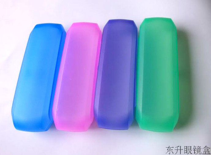 塑料盒 近视镜盒 光学眼镜镜盒  糖果颜色 韩国可爱款可印制logo