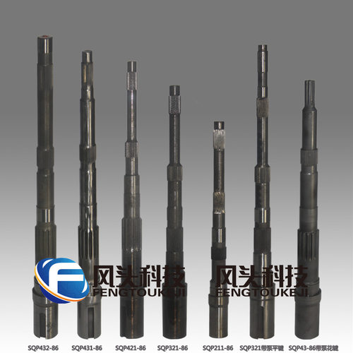 TOKIMEC东京计器三联泵SQP432-86平键叶片泵油泵泵轴