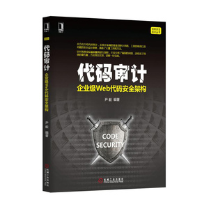 代码审计 企业Web代码安quan架构 代码审计设计思路技术教程 计算机网络开发技术书籍