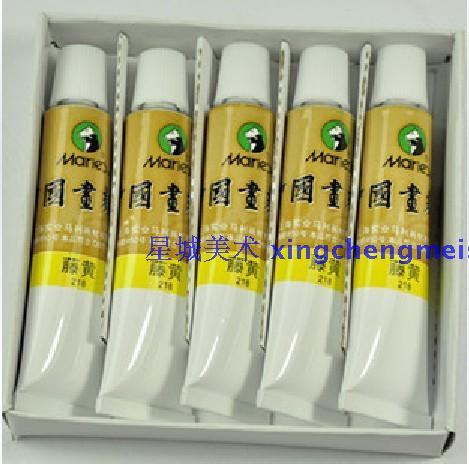 马利牌中国画颜料 山水中国画单支国画颜料水墨墨彩颜料 12ml/支