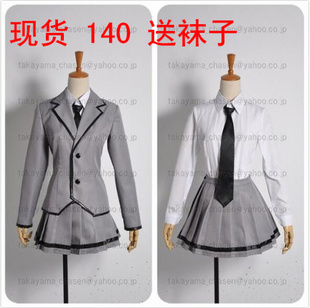 暗杀教室cosplay动漫服装  茅野枫 樱丘中学校女子制服 套装 现货